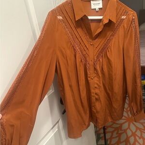 Women's Rust Blouse